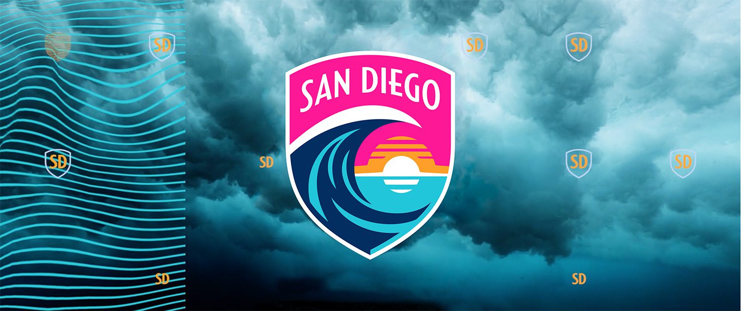 San Diego Wave FC Unveils Official Team Crest and Colors San Diego Wave Fútbol Club