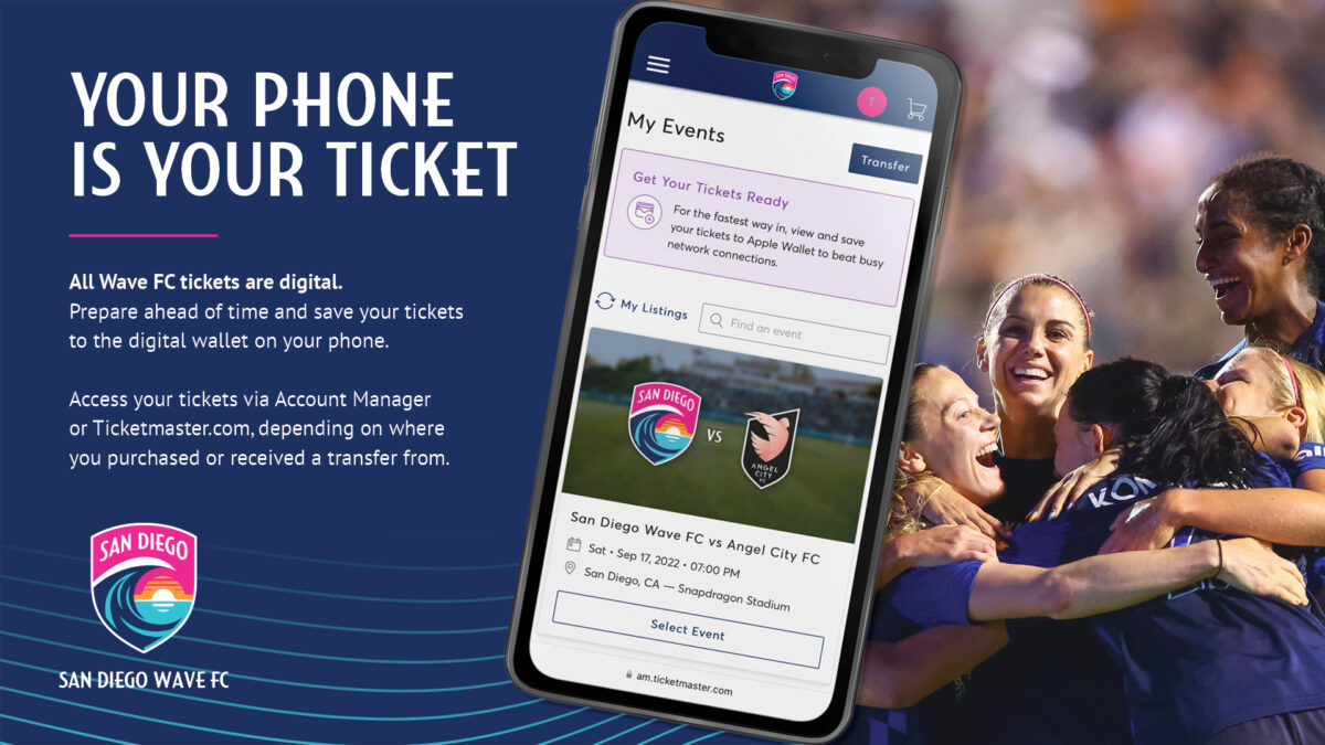 Season Tickets - San Diego Wave Fútbol Club