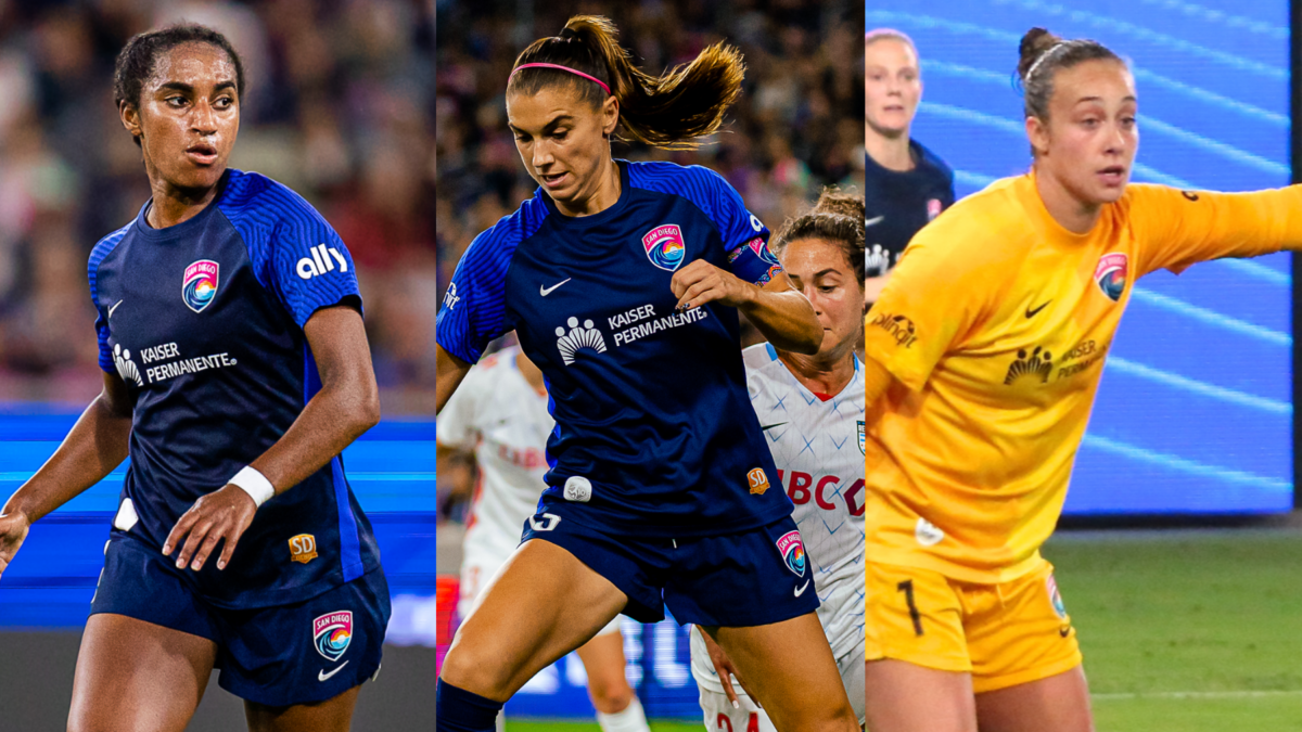 GIRMA, MORGAN, SHERIDAN NAMED TO NWSL BEST XI - San Diego Wave Fútbol Club