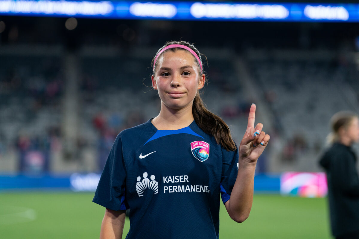 Melanie Barcenas, 15, Makes Professional Debut For San Diego Wave FC ...