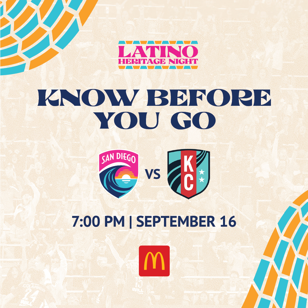 San Diego Wave FC Announces Details For Latino Heritage Night, Presented by  McDonald's - San Diego Wave Fútbol Club