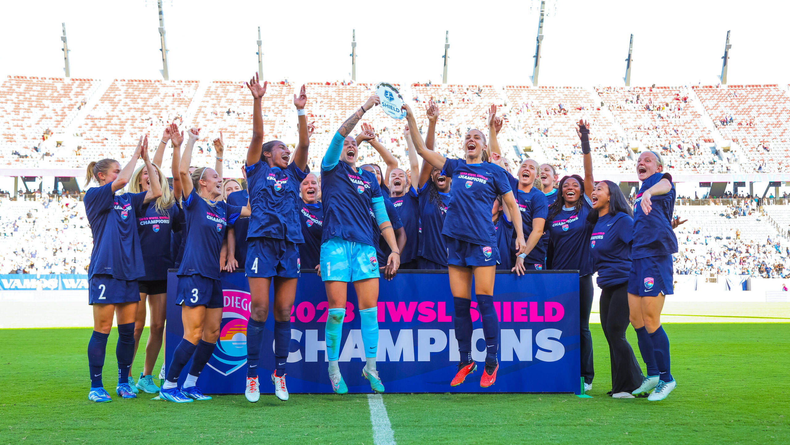 San Diego Wave Fc Claims Nwsl Shield With Win Over Racing Louisville Fc At Snapdragon Stadium