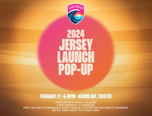 San Diego Wave FC to Launch 2024 Jerseys at Adams Avenue Theater on Tuesday, Feb. 27