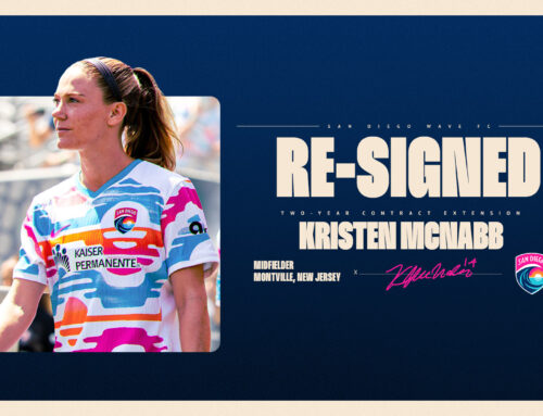 Wave FC Re-Signs Defender Kristen McNabb