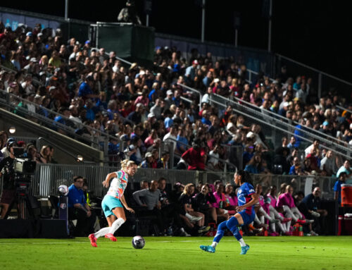 San Diego Wave FC Falls 2-1 to North Carolina Courage at WakeMed Soccer Park 