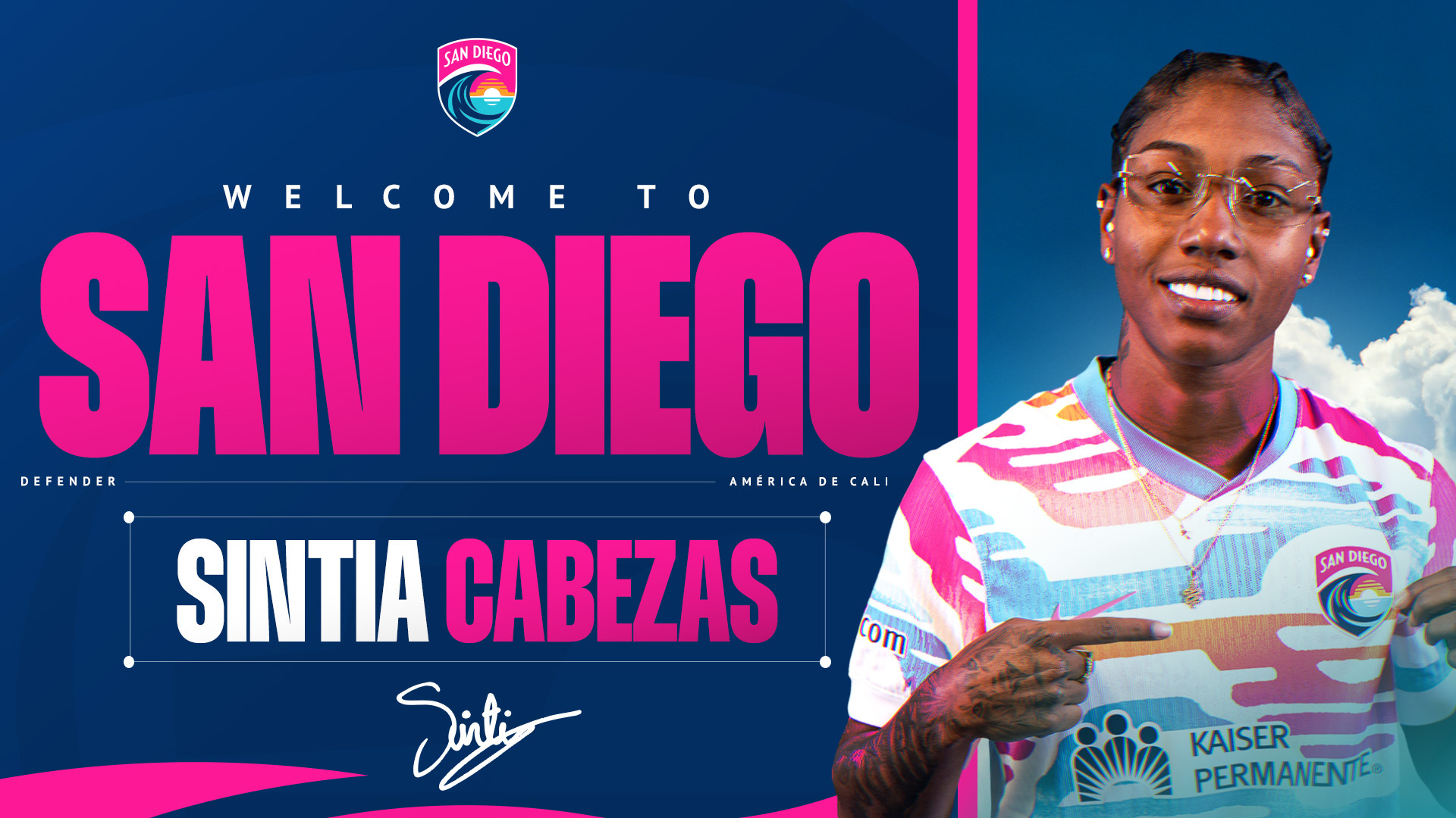 San Diego Wave FC Signs 18-Year-Old Colombian Defender Sintia Cabezas  – San Diego Wave Fútbol Club