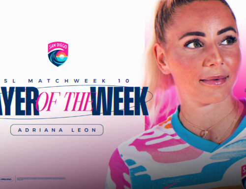 San Diego Wave FC Forward Adriana Leon Voted NWSL Player of the Week 