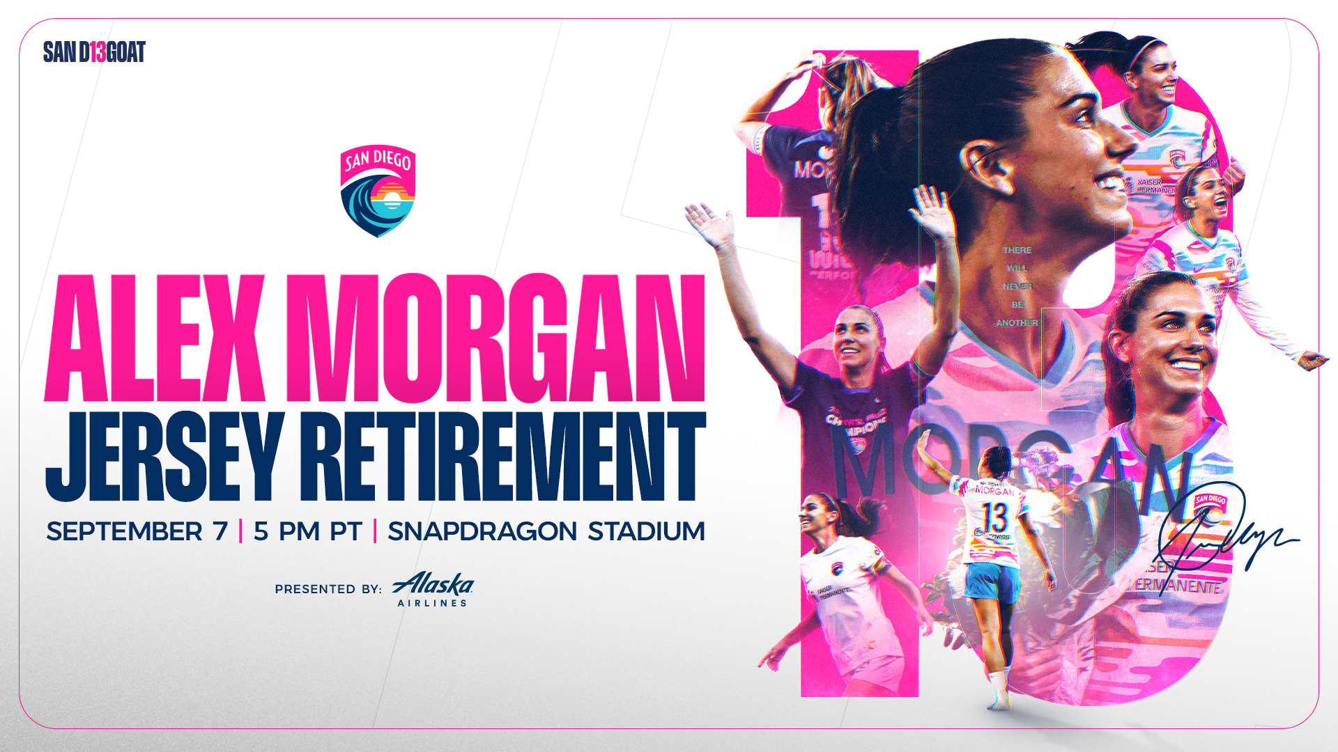 Alex Morgan Jersey Retirement Match - San Diego Wave Fútbol Club