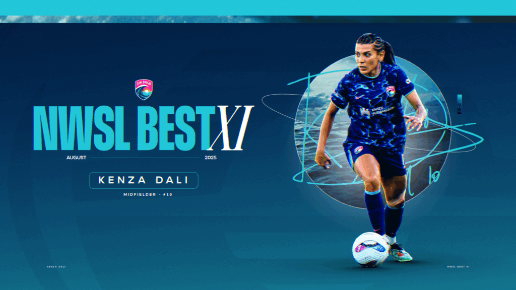 San Diego Wave FC Midfielder Kenza Dali Named to NWSL Best XI for