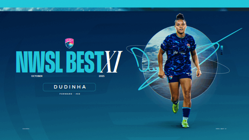 San Diego Wave FC Forward Dudinha Named to NWSL Best XI for