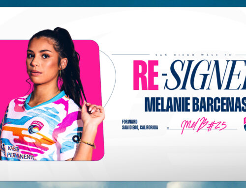 San Diego Wave FC Signs Melanie Barcenas to New Contract