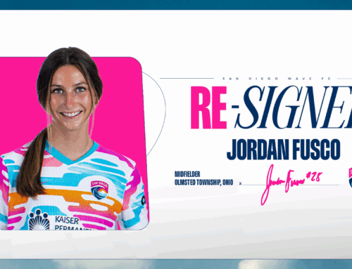 San Diego Wave FC Signs Midfielder Jordan Fusco to New Contract