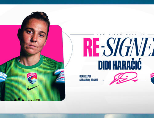 San Diego Wave FC Signs Goalkeeper DiDi Haračić to New Contract 