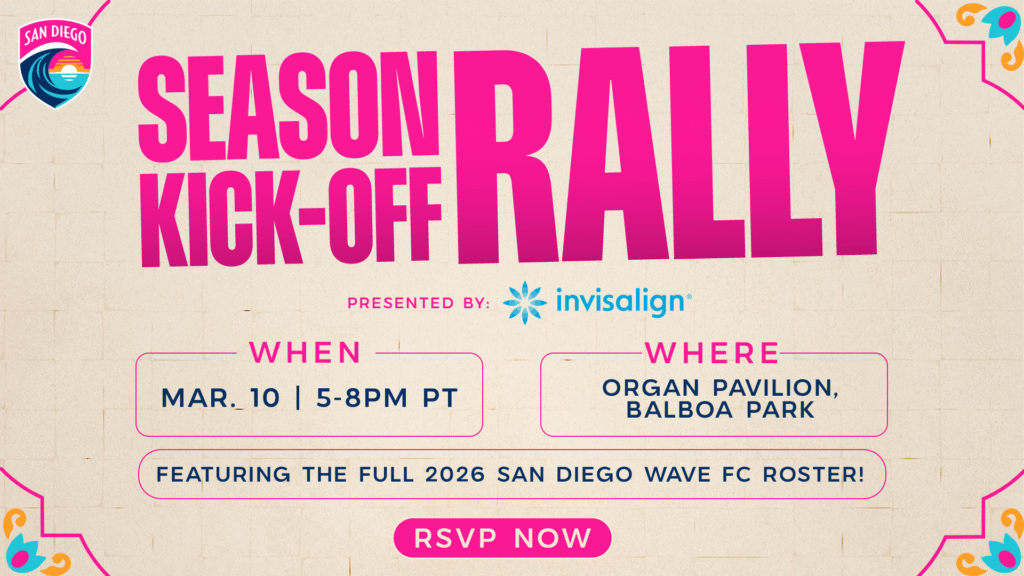 2026 Season Kick-Off Rally - San Diego Wave Fútbol Club