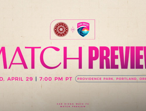 Match Preview: San Diego Wave FC Travel to Face Portland Thorns FC in Midweek Match