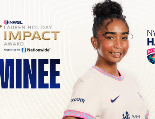 San Diego Wave FC Defender Nya Harrion Nominated for 2026 Lauren Holiday Impact Award, presented by Nationwide