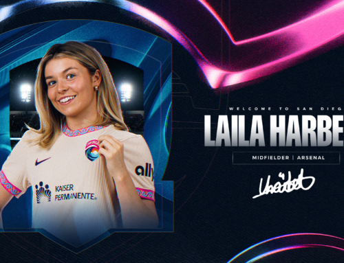 San Diego Wave FC Acquires English Midfielder Laila Harbert