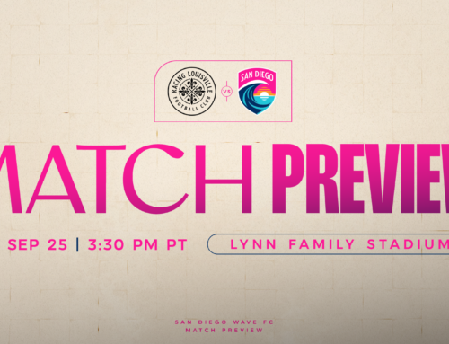 Match Preview: San Diego Wave FC Travels to Racing Louisville FC for Friday Night Matchup