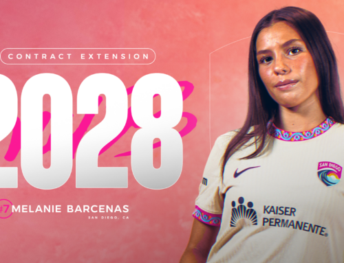 San Diego Wave FC Signs Forward Melanie Barcenas to a Contract Extension through 2028