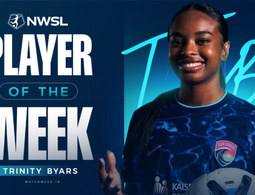 San Diego Wave FC Forward Trinity Byars Voted NWSL Player of the Week